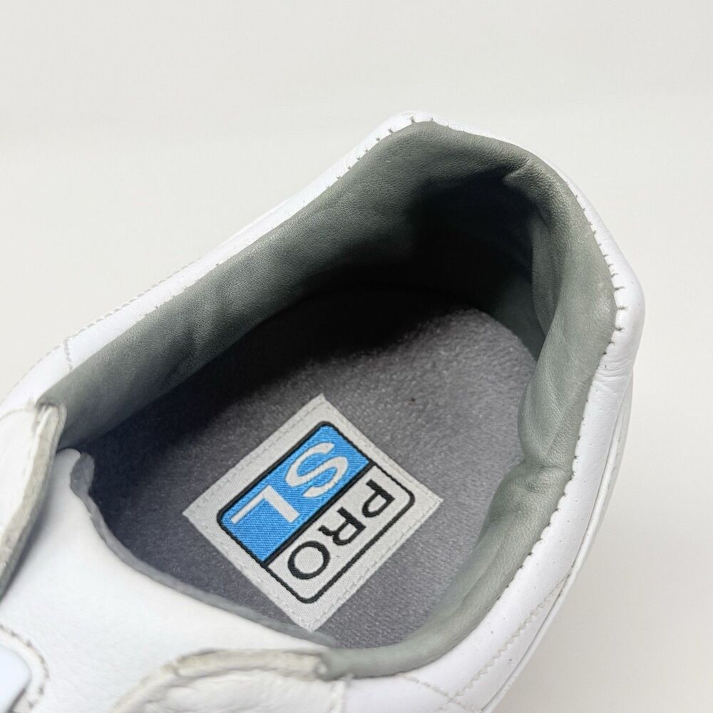 Footjoy Pro SL BOA Golf Shoes Mens 10 M White Black Leather Spikeless 53596 - Picture 13 of 16